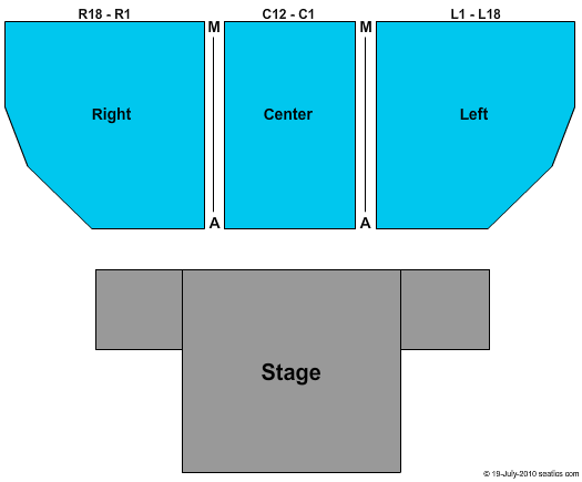 Military Park Seating Chart